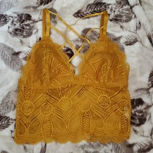 Yellow bralette